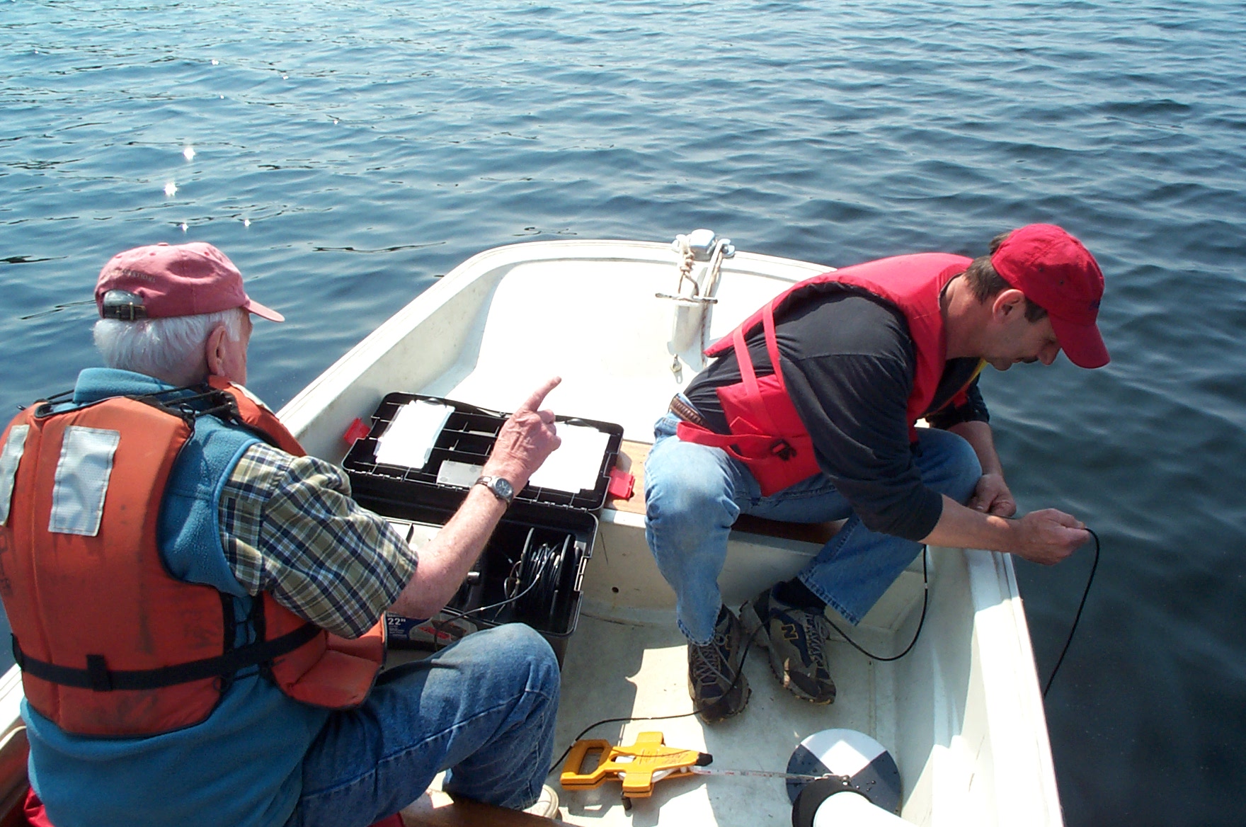 Taking a Dissolved Oxygen Profile